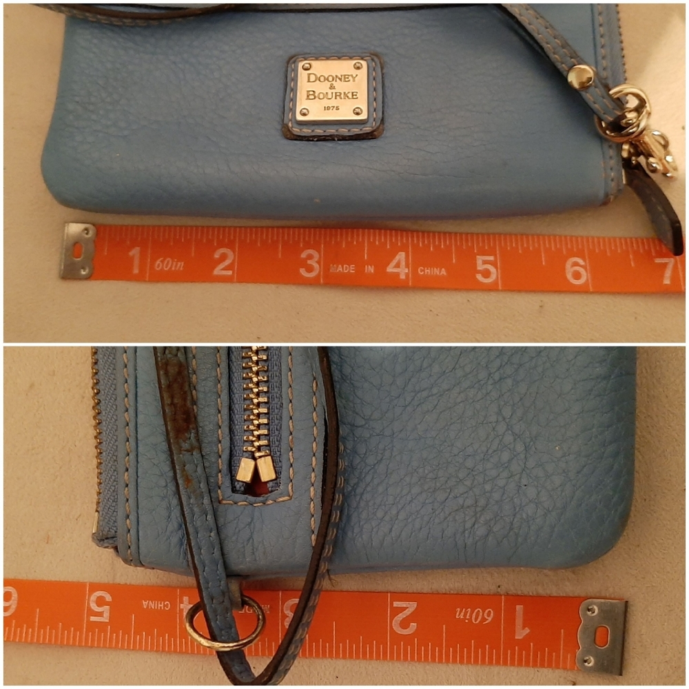 Dooney Bourke Blue Wristlet Bag - Picture 15 of 16